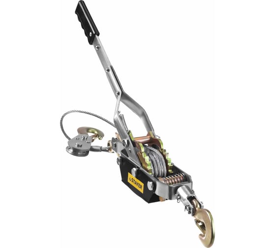Рычажная тросовая лебедка Stayer MAXPull 4т/3м 4310-4