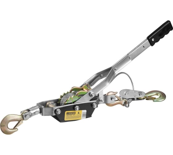 Рычажная тросовая лебедка Stayer MAXPull 4т/3м 4310-4