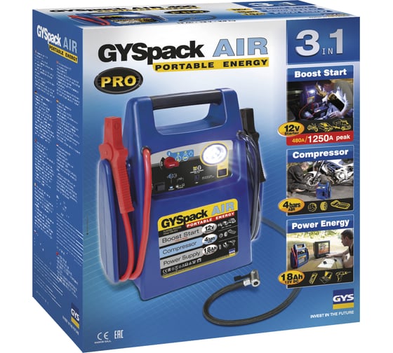 Пусковое устройство GYS GYSPACK AIR 400 BOOSTER 026322