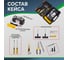 Автомобильный усиленный двухпоршневой компрессор REXANT в кейсе, с набором инструментов, 60 л/мин, 10 атм 80-0524 3