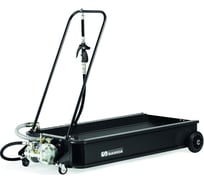 Перекатная ванна для слива отработанных жидкостей - 95 литров, с насосом для перкачки масла в резервуар SAMOA 436100