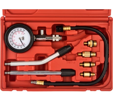 Бензиновый компрессометр с насадками и переходниками Станкоимпорт KA-6640NA