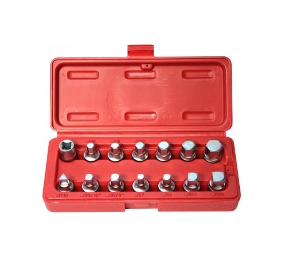 Набор головок для масляных пробок KT TOOLS KA-7805