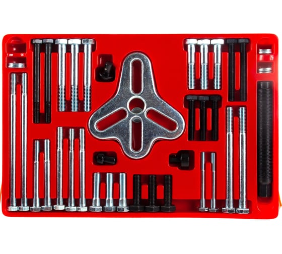 Съемник шкивов с приспособлениями 46шт KT TOOLS KA-1046