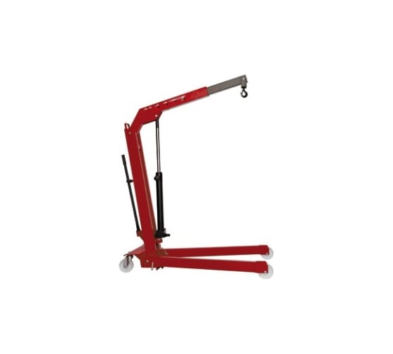 Складной гаражный кран с двухтактным насосом Werther W108 1