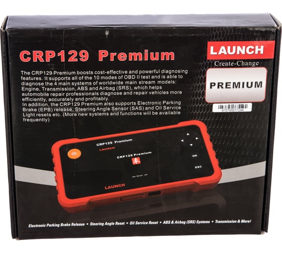 Диагностический сканер Launch Creader Pro 129 Premium N35980