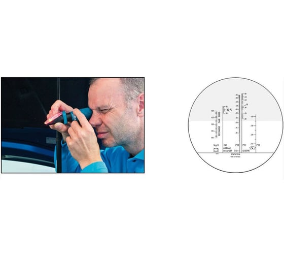 Рефрактометр HAZET 4810C