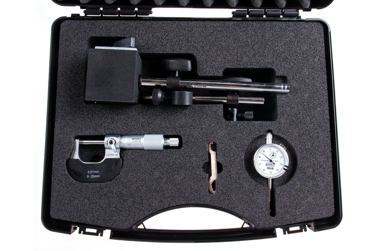 Набор инструментов для контроля бокового биения тормозного диска HAZET ...