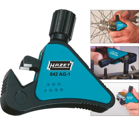 Универсальный ремонтный метчик резьбы HAZET 842AG-1