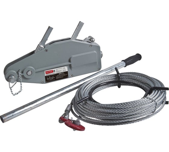 Монтажно-тяговый механизм Zitrek 001-5053 г/п 1.6т, L=20 м