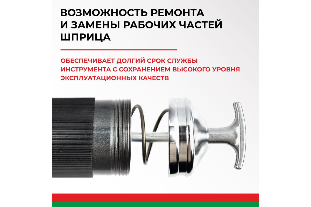 Шприц для технических жидкостей 200мл. 2 насадки INTERTOOL AT-3071