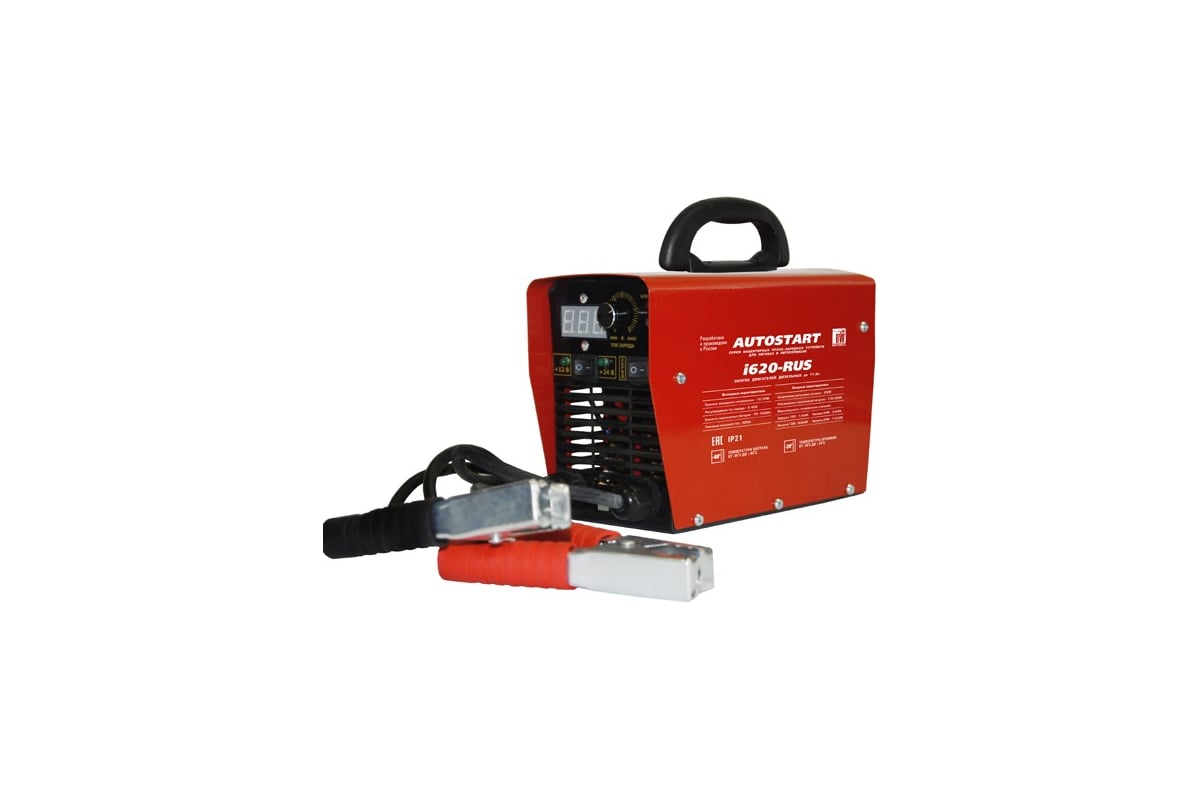 Пуско-зарядное устройство инверторное BestWeld Autostart i620-RUS BW1650R