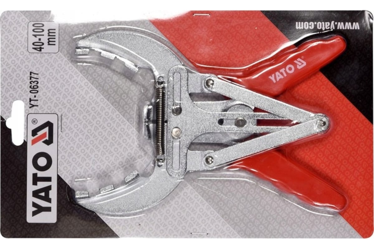 Клещи для установки поршневых колец 40-100мм YATO YT-06377 - выгодная ...