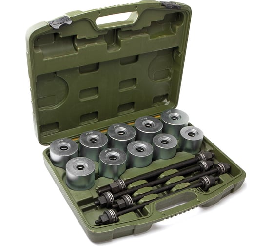 Универсальный набор для замены сайлентблоков Дело Техники Ø44 - 72 мм, 24 предмета 814024 1