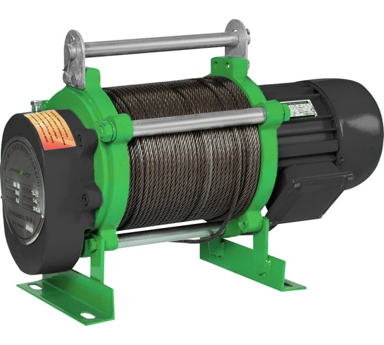 Лебедка электрическая ( электролебедка 300/600кг, 70/35м, U=380v, P3, 50HZ) EURO-LIFT KCD 00019829