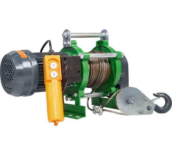 Лебедка электрическая (500/1000кг, 30/15м, U=380v, P3, 50HZ) EURO-LIFT KCD 00020875