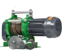Лебедка электрическая (500/1000кг, 70/35м, U=220v, P1, 50HZ) EURO-LIFT KCD 00019836
