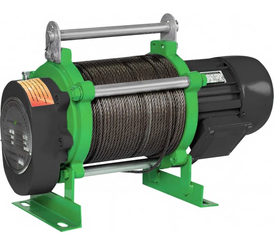 Лебедка электрическая (500/1000кг, 100/50м, U=380v, P3, 50HZ) EURO-LIFT KCD 00019830
