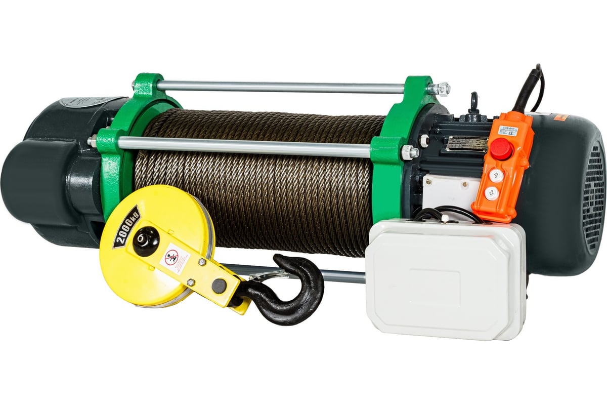Лебедка электрическая ( электролебедка 1000/2000кг, 30/15м, U=380v, P3 ...