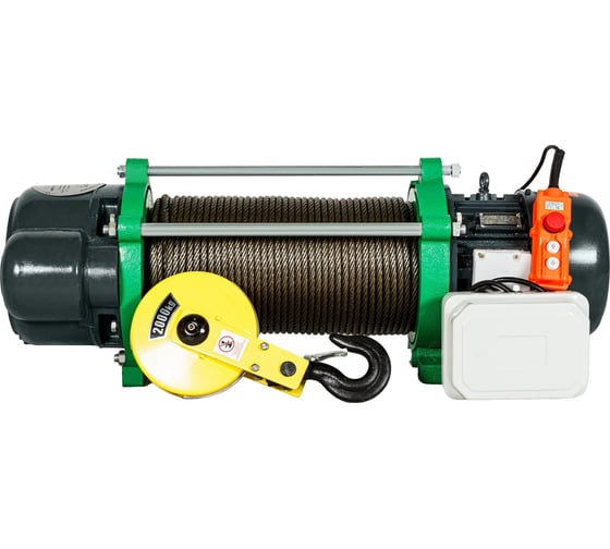 Лебедка электрическая ( электролебедка 1000/2000кг, 30/15м, U=380v, P3, 50HZ) EURO-LIFT KCD 00019831