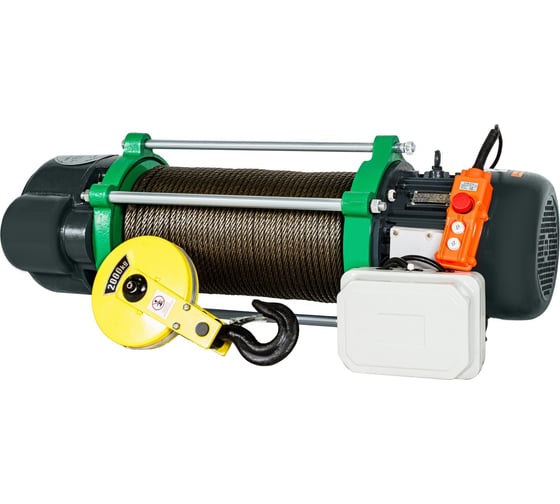 Лебедка электрическая ( электролебедка 1000/2000кг, 30/15м, U=380v, P3, 50HZ) EURO-LIFT KCD 00019831