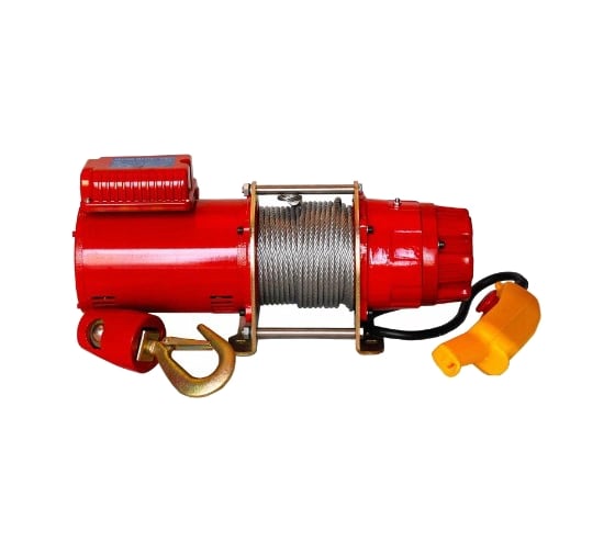 Лебедка электрическая (тяговое усилие 200 кг, длина 29 м, U=220 В) EURO-LIFT KDJ-200E 00001493 1