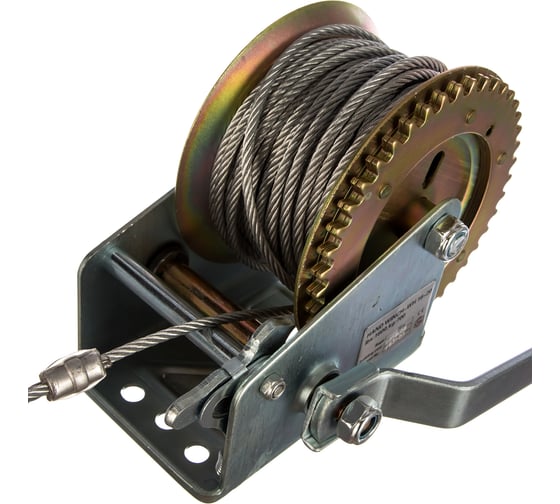 Барабанная лебедка 700 кг 20 м EURO-LIFT WH16-20А 00015592