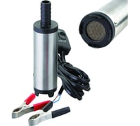 Насос для перекачки дизельного топлива TopAuto 24в, диаметр насоса 38мм, фильтр с сеточкой, для перекачки из канистры ТА-38С/24