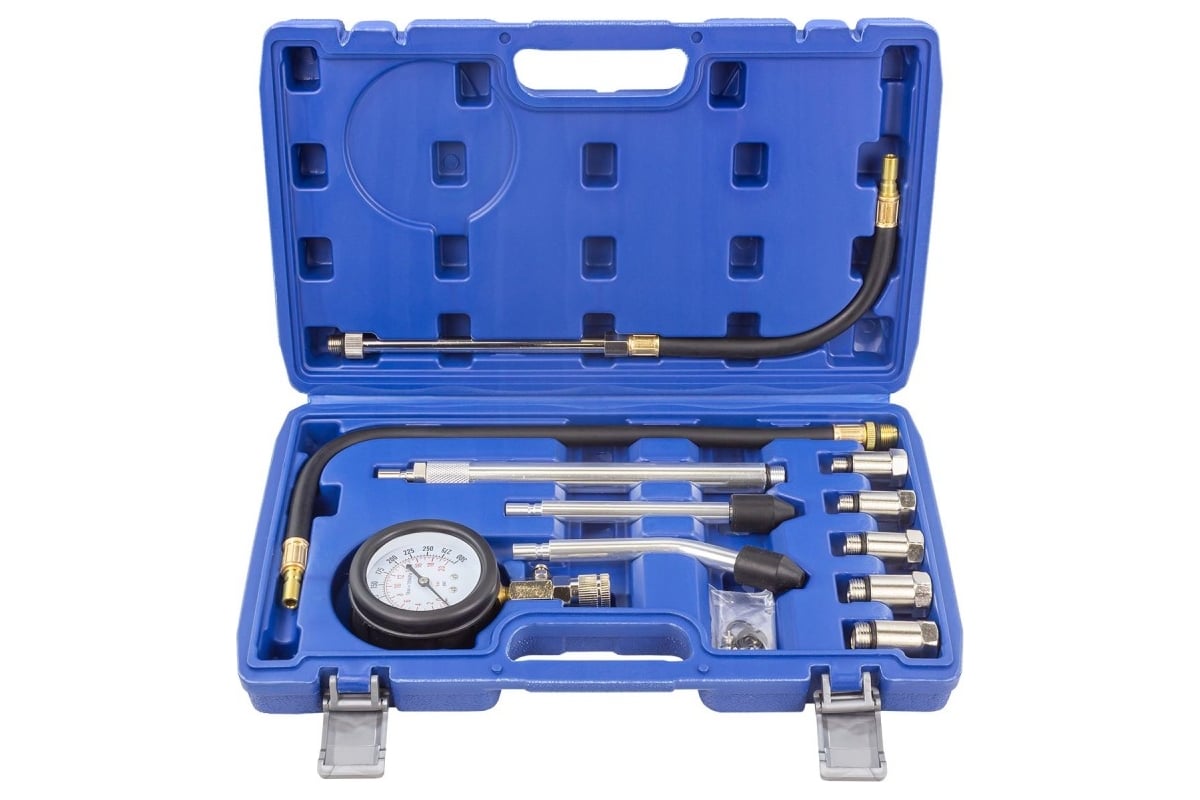 Индикатор компрессии бензинового двигателя Forsage profi 12пр, 0-20bar ...