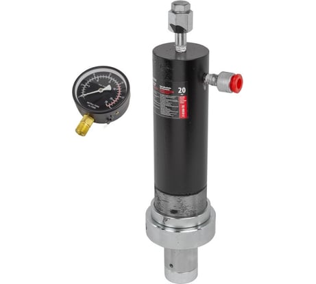 Гидравлический цилиндр с манометром 20 т Forsage F-0100-1B(15434)
