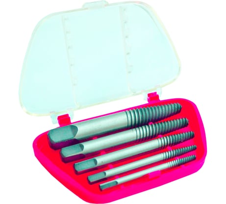 Экстрактор для выкручивания сломанных шпилек и болтов WIEDERKRAFT WDK-65718