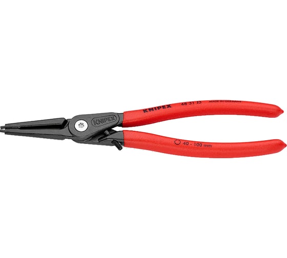Прецизионные щипцы для стопорных колец 225 мм KNIPEX KN-4831J3 1