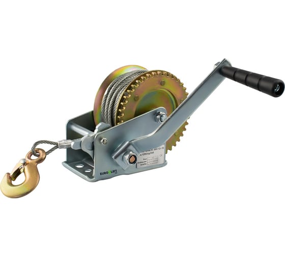 Барабанная лебедка (г/п 550кг канат 15м) EURO-LIFT WH12-15 0000472