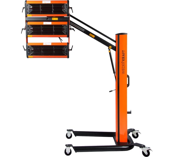 Трехкассетная сушка мобильная ИК WIEDERKRAFT WDK-3C 1