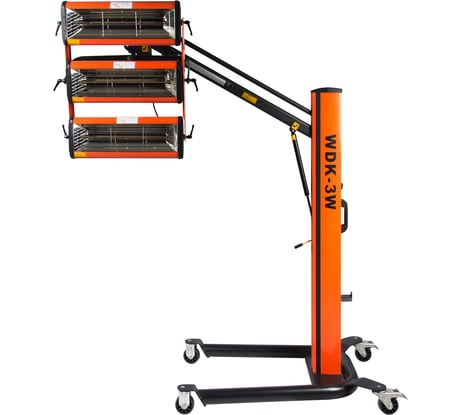 Трехкассетная сушка мобильная ИК WIEDERKRAFT WDK-3W