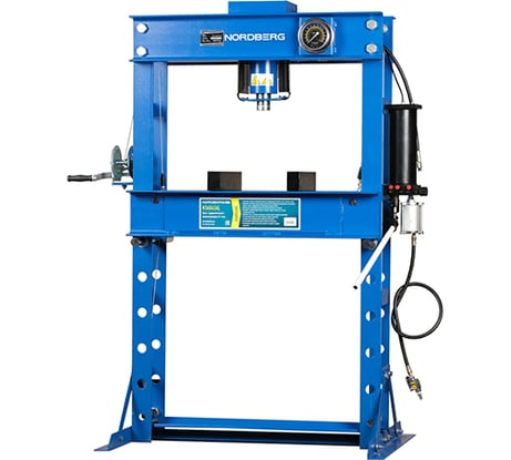 Гидравлический пресс NORDBERG 45 т, пневмопривод ECO N3645AL