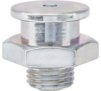 Плоская пресс-масленка (M1, 16 мм, M10 x 1, оцинкована, под ключ 17) PRESSOL 57813