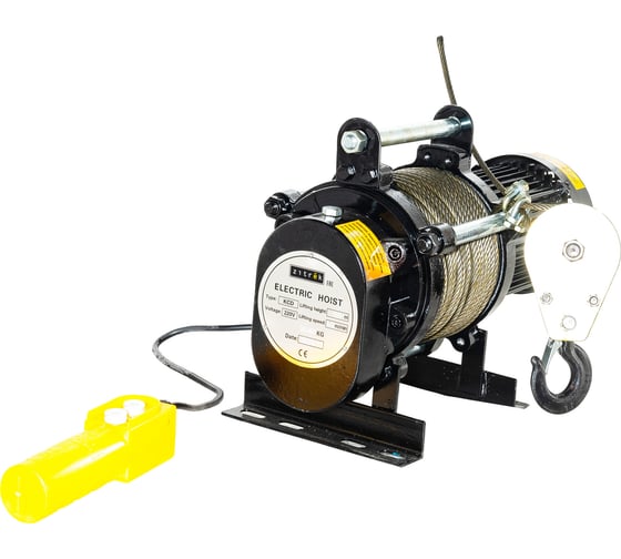 Электрическая лебедка Zitrek KCD-300/600/220v 001-5423