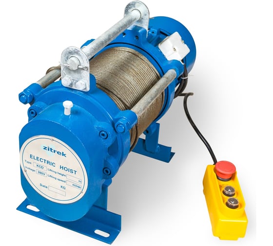 Электрическая лебедка Zitrek KCD-300/600/380v 001-5425