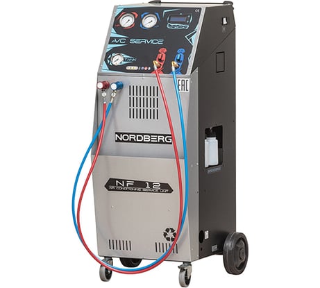 Установка-автомат для заправки автомобильных кондиционеров NORDBERG NF12