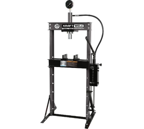 Пресс с ручным и ножным приводом (усилие 20 т) KraftWell KRWPR20F