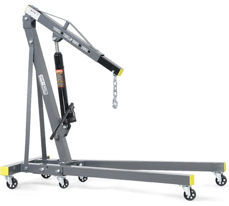 Складной двухтактный кран г/п 1 т KraftWell KRWC1