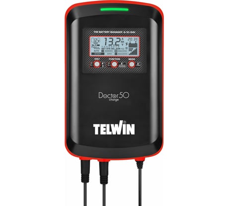 Зарядное устройство TELWIN DOCTOR CHARGE 50, 230V, 6V/12V/24V, 807598