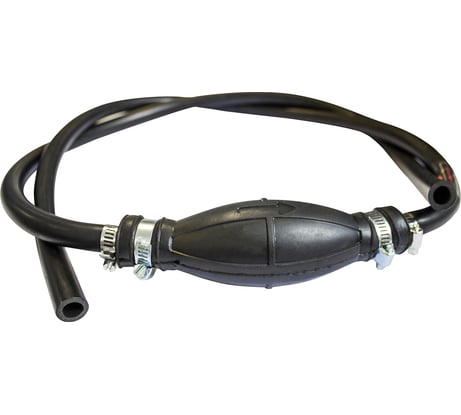 Шланг для перекачки топлива Forsage ГРУША с 4-мя хомутами 12x2мм F-3906(49493)