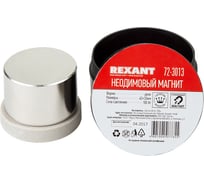 Неодимовый магнит диск 45х30мм сцепление 100 кг REXANT 72-3013
