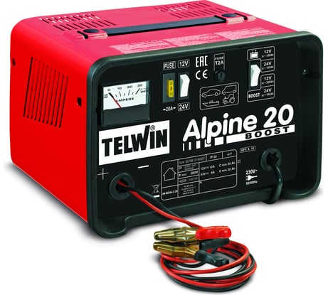 Зарядное устройство TELWIN ALPINE 20 BOOST 230V 50/60HZ 12-24V 807546