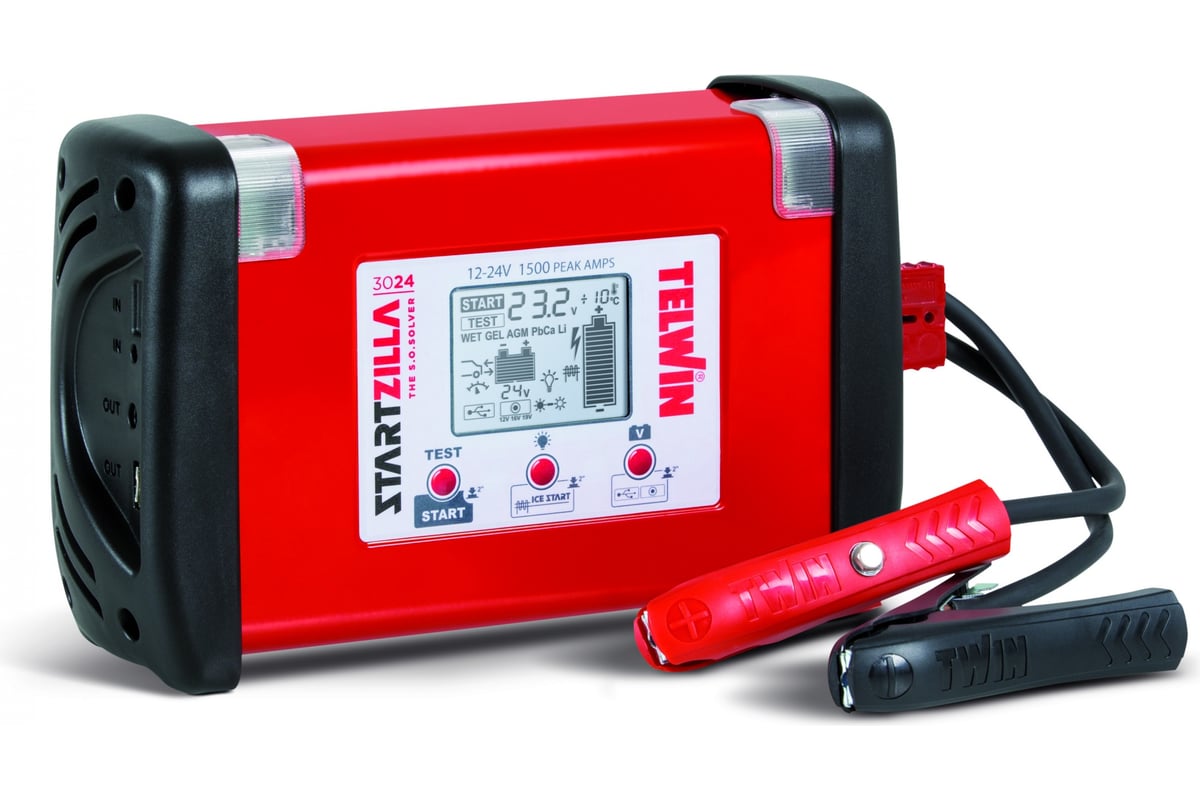Пусковое устройство TELWIN STARTZILLA 3024 12-24V 829522 - выгодная ...