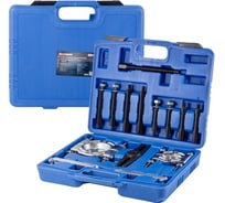 Набор съемников комбинированный сегментного типа Forcekraft 30-50; 50-75; двухлапый:40-115, 14пр., в кейсе FK-66615