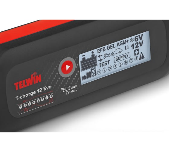 Зарядное устройство TELWIN T-CHARGE 12 EVO 6V/12V 807578