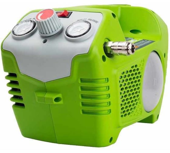 Аккумуляторный компрессор без АКБ и ЗУ 40V Greenworks G40AC 4100802 1